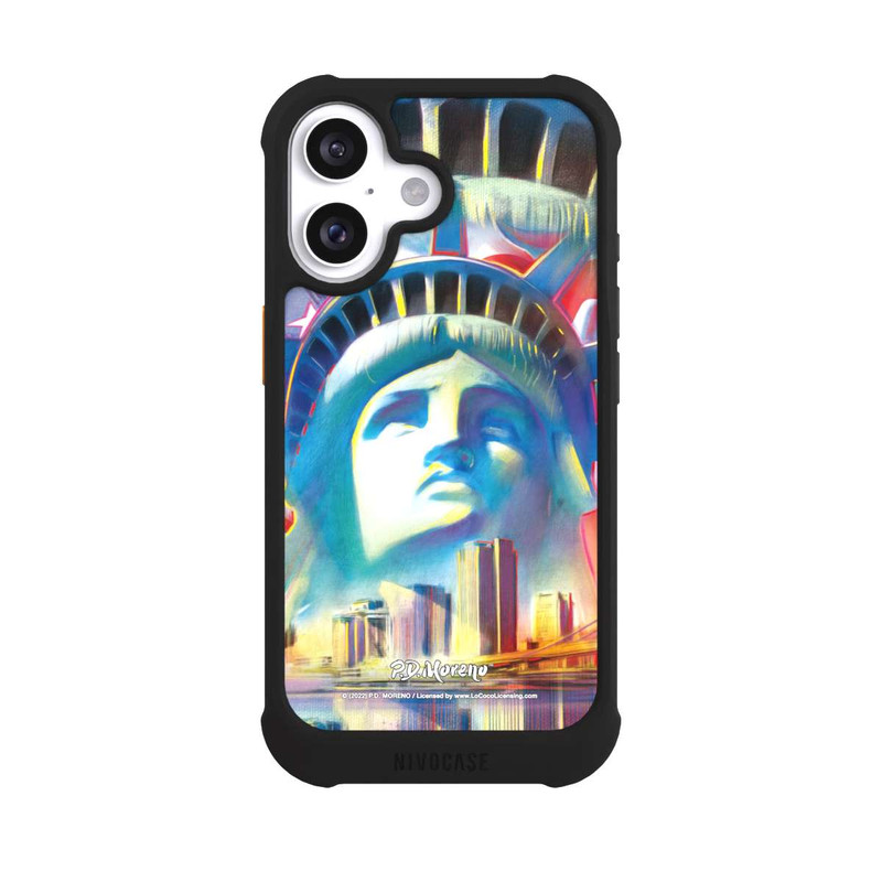 iPhone 16 NIVOmax New York Liberty Art By P.D. Moreno