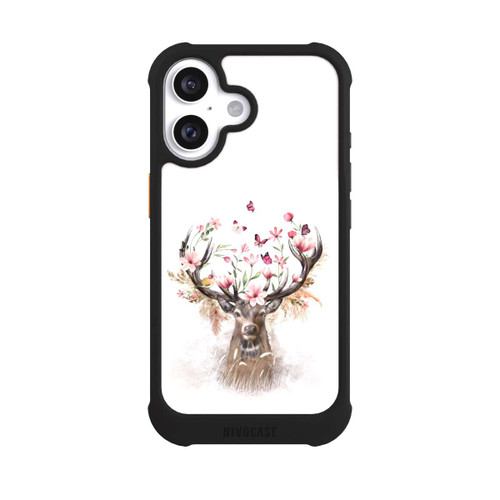  NIVOmax Hirsch Blumen Geweih