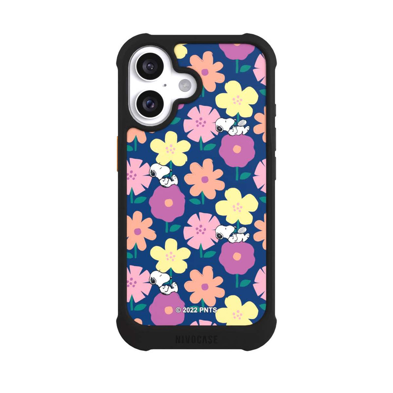 iPhone 16 NIVOmax Snoopy Muster Frühling