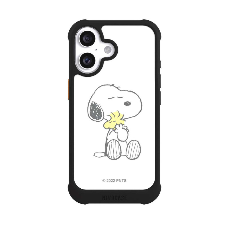 iPhone 16 NIVOmax Snoopy And Woodstock kuscheln