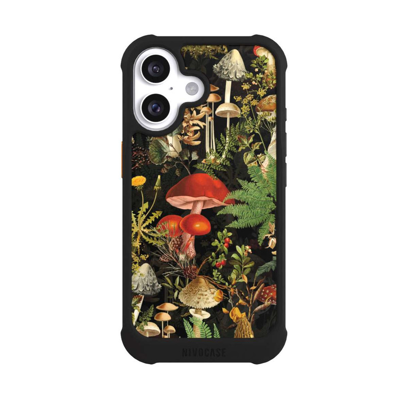 iPhone 16 NIVOmax Verschiedene Pilze Im Wald