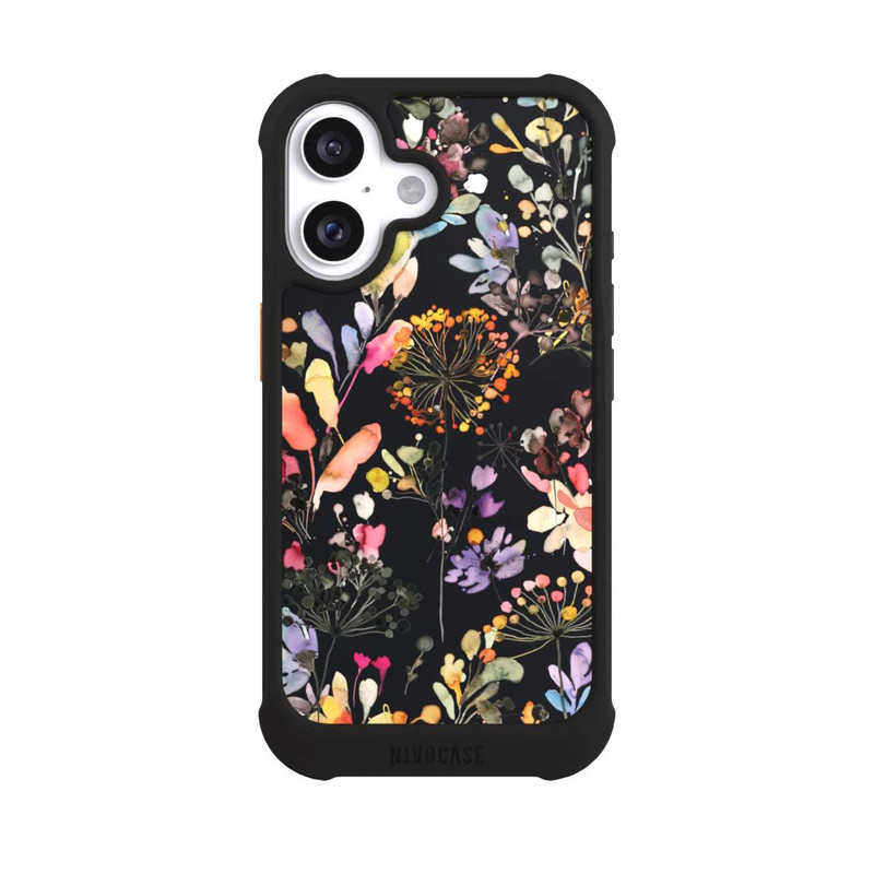 iPhone 16 NIVOmax Wilde Gräser schwarz