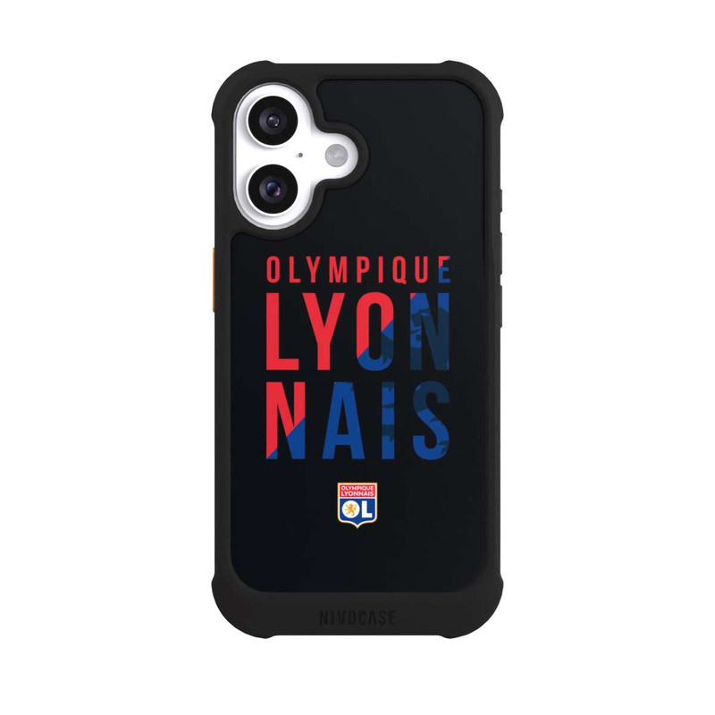 iPhone 16 NIVOmax OL Blau und Rot