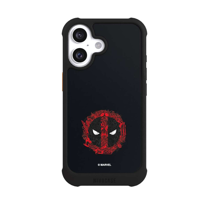 iPhone 16 NIVOmax Deadpool Logo