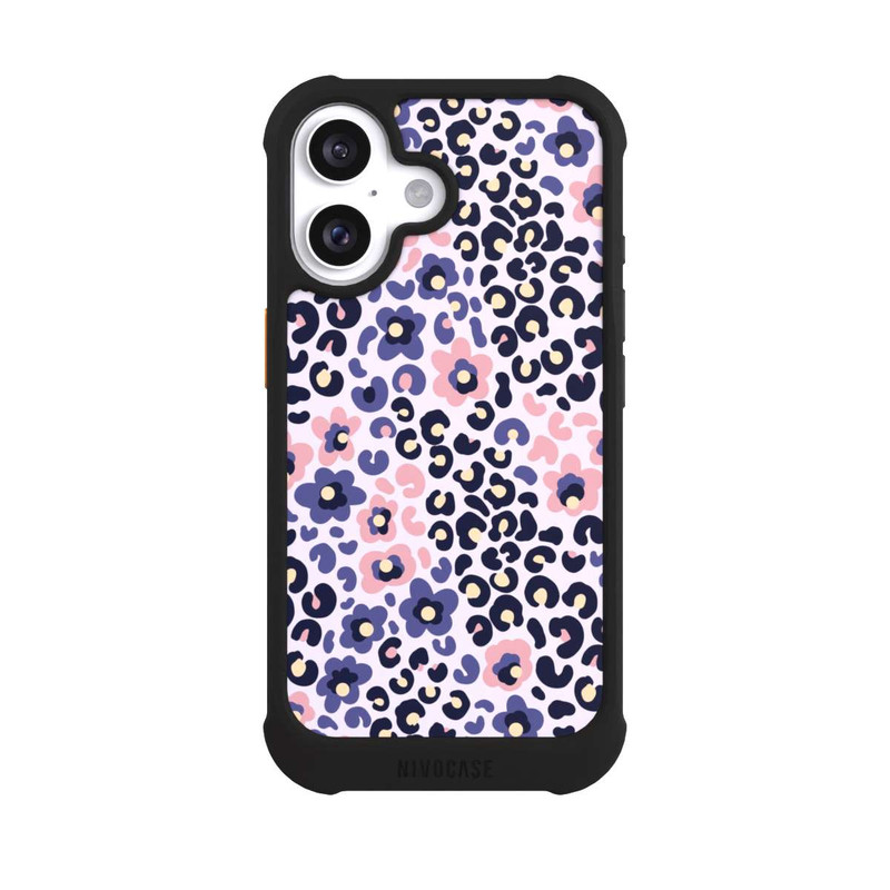 iPhone 16 NIVOmax Tierfell mit Blumen 1