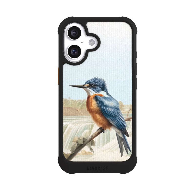 iPhone 16 NIVOmax Eisvogel Retro
