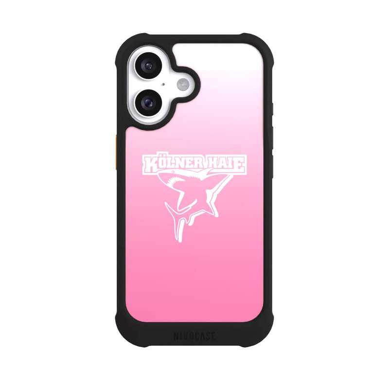 iPhone 16 NIVOmax Kölner Haie Pink