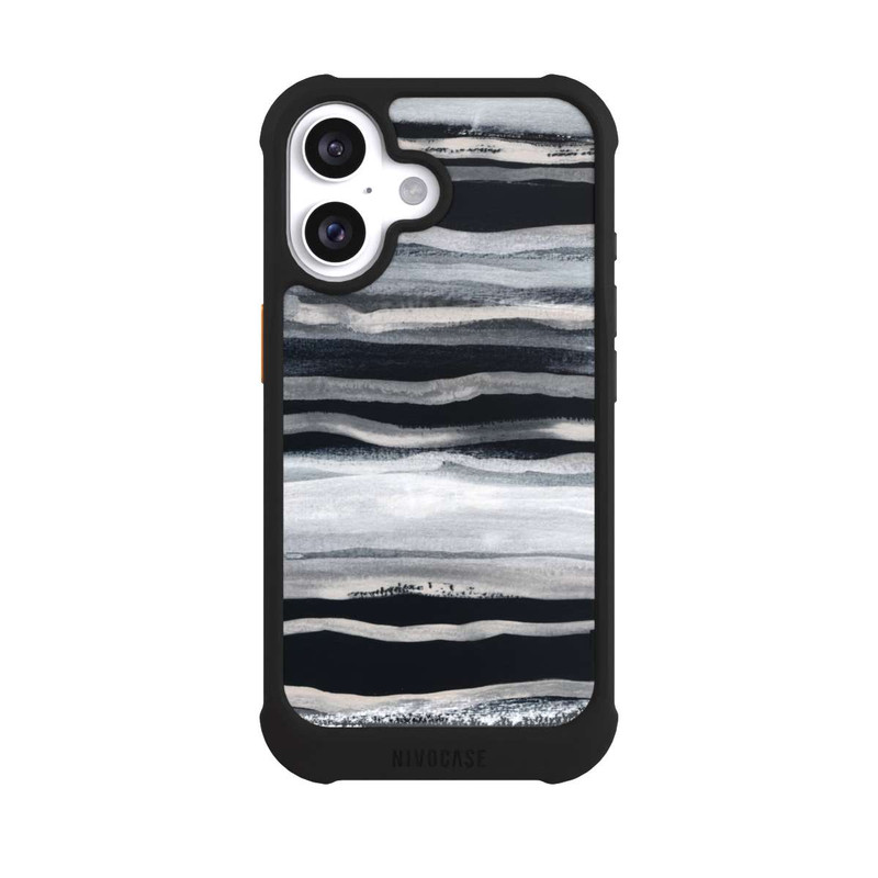 iPhone 16 NIVOmax Abstrakte Pinselstriche 68