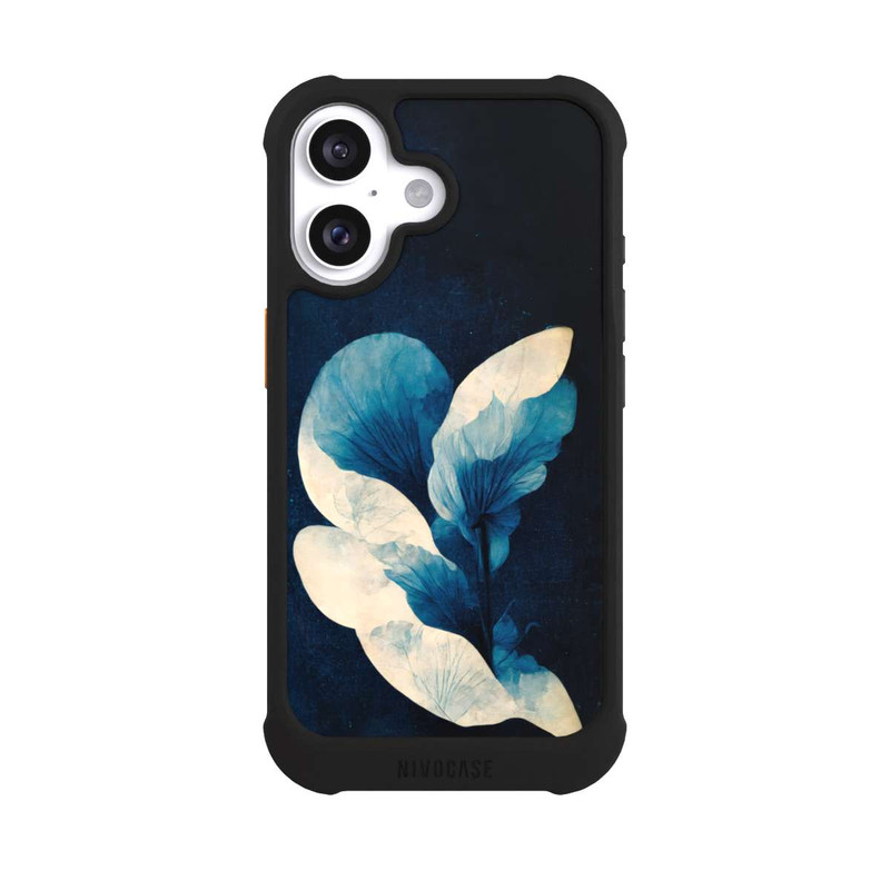 iPhone 16 NIVOmax Blaue Nachtlilie