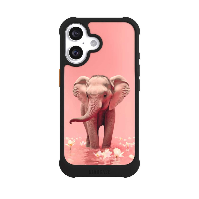 iPhone 16 NIVOmax Young Elephant with AI