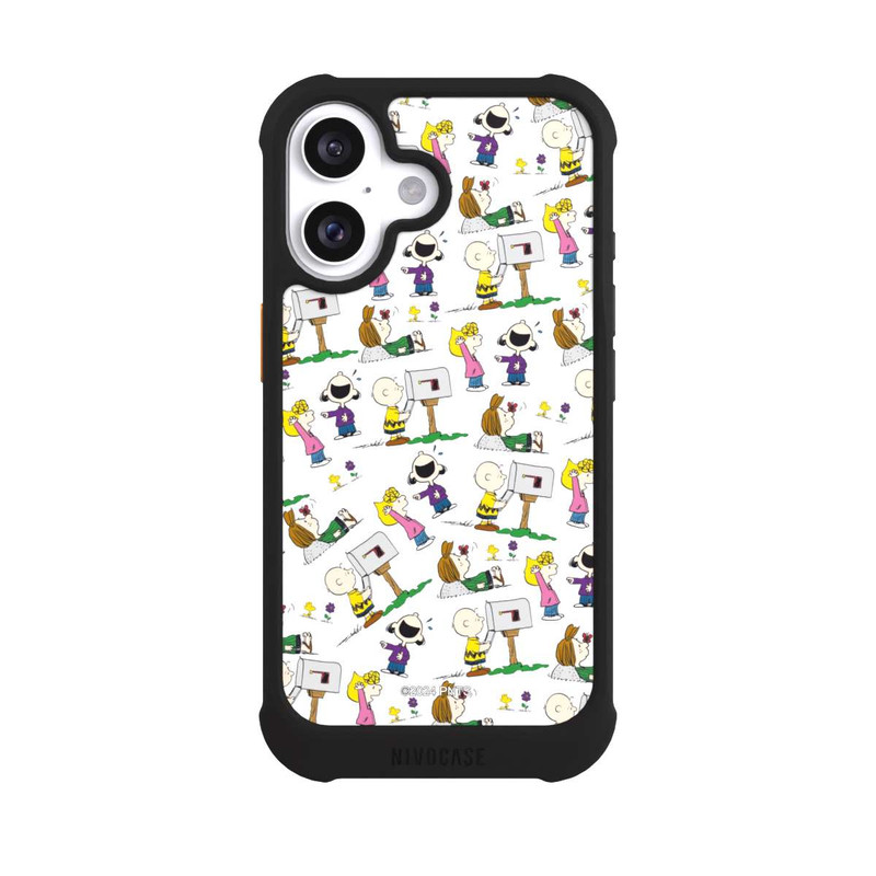 iPhone 16 NIVOmax Peanuts Muster