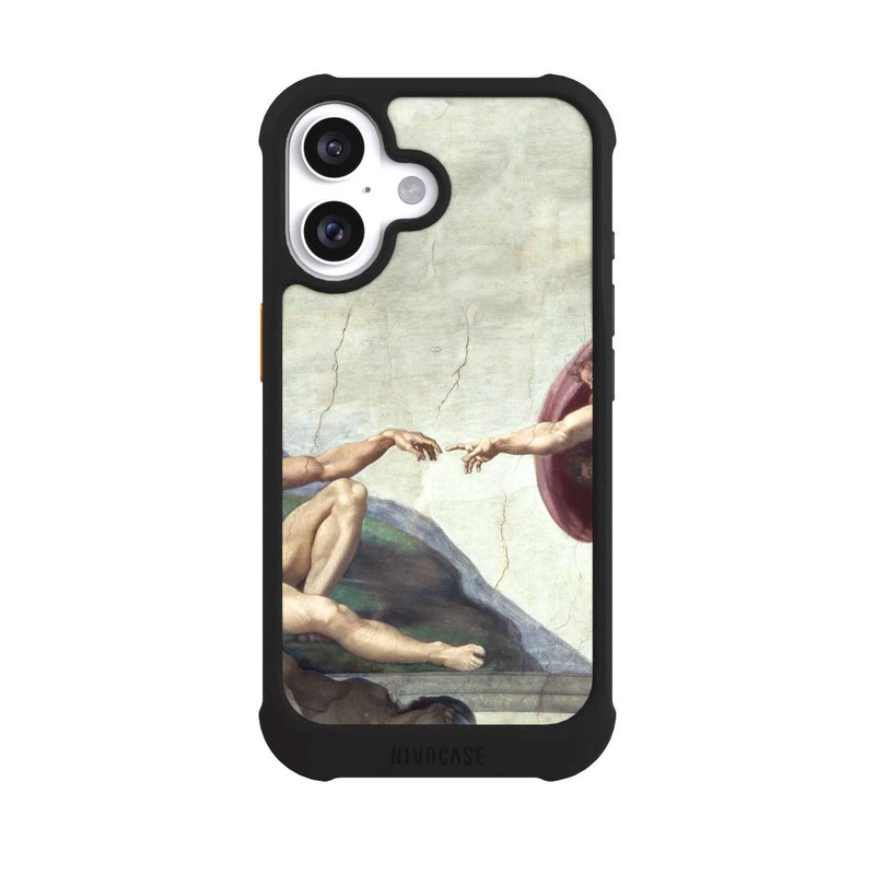 iPhone 16 NIVOmax Die Erschaffung Adams-Michelangelo (Buonarroti)