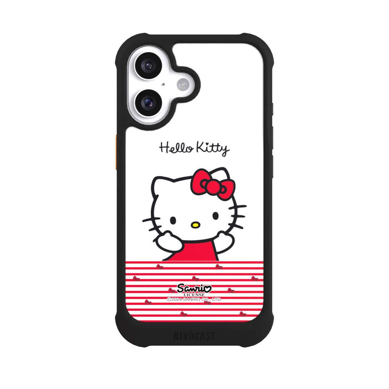 iPhone 16 NIVOmax Hello Kitty Schleifen