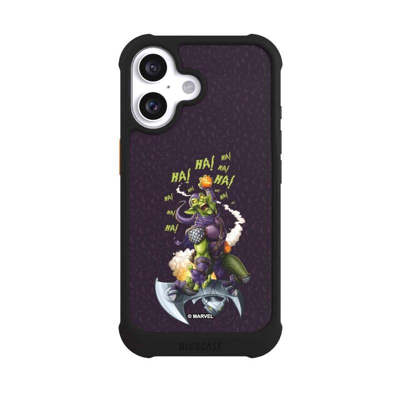 iPhone 16 NIVOmax Grüner Kobold Kürbis