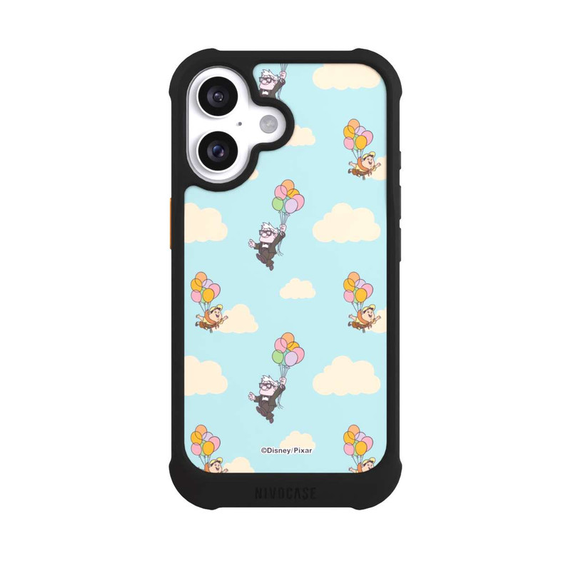 iPhone 16 NIVOmax Disney Oben Ballon Haus Muster
