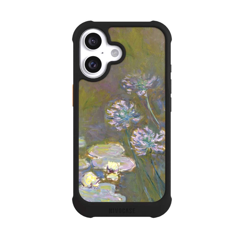iPhone 16 NIVOmax Waterlilies and Agapanthus