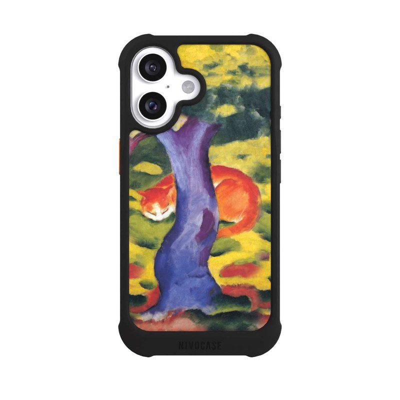 iPhone 16 NIVOmax Katze hinter Einem Baum von Franz Marc