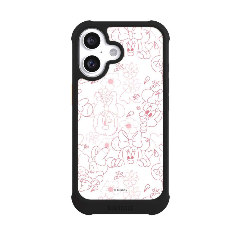 iPhone 16 NIVOmax Minnie Spring Pattern