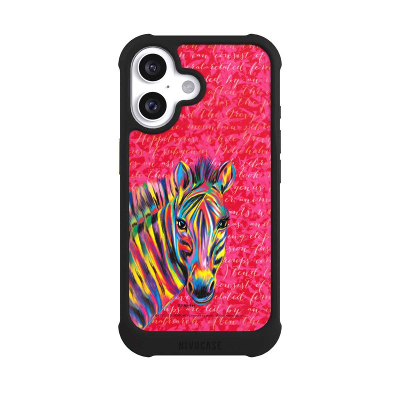 iPhone 16 NIVOmax Zebra bunt