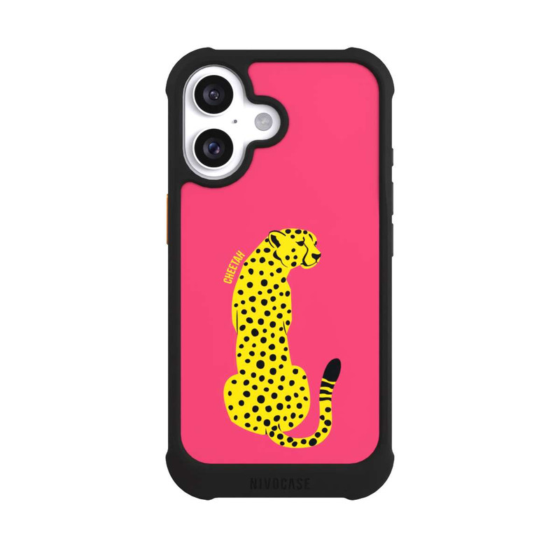 iPhone 16 NIVOmax Colourful Yellow Cat