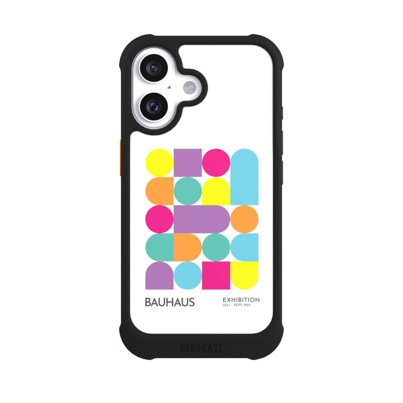 iPhone 16 NIVOmax Bauhaus Funky Colours