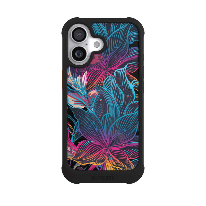 iPhone 17 NIVOmax Neon Flower Power