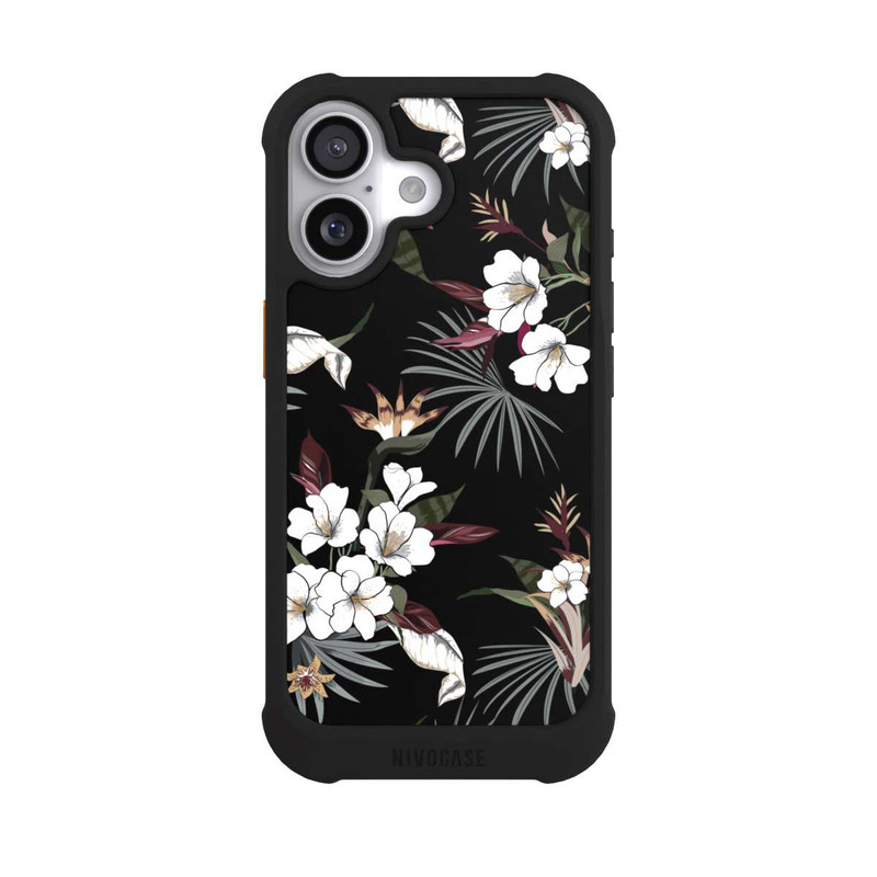 iPhone 17 NIVOmax Flowers Black