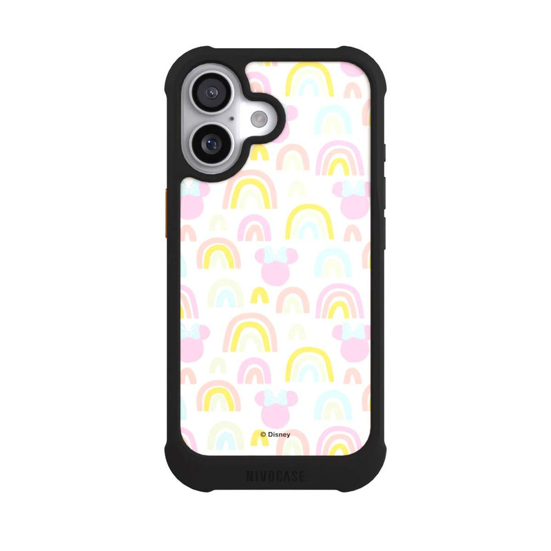 iPhone 17 NIVOmax Minnie Rainbow Pattern