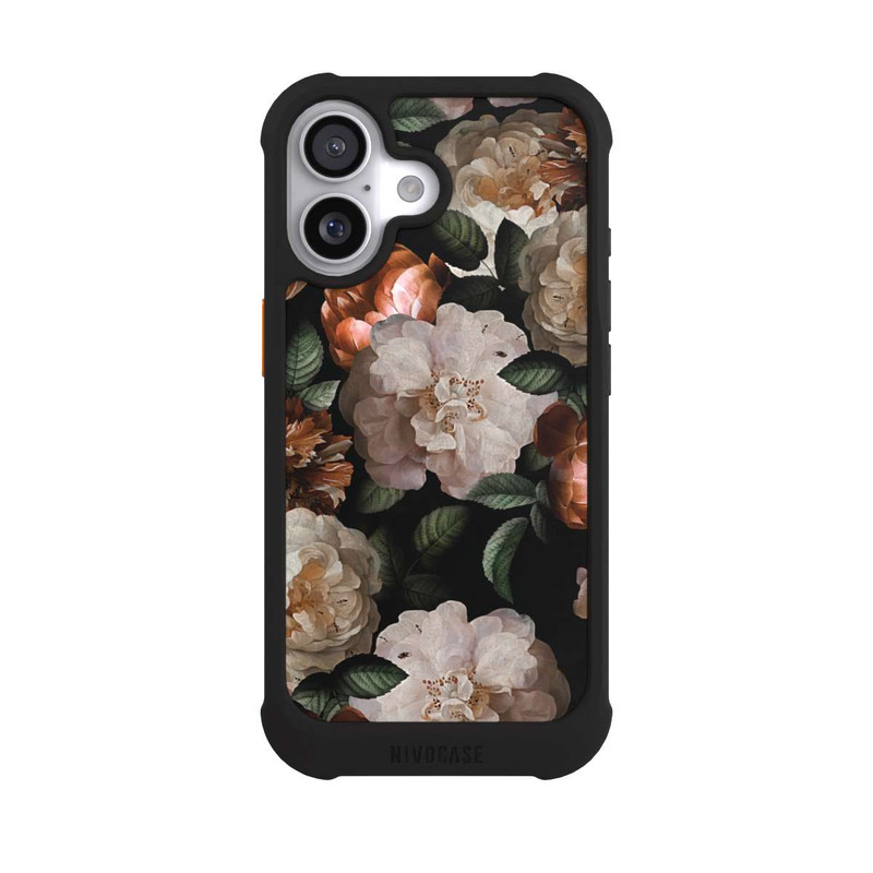 iPhone 17 NIVOmax Roses de cuivre Fond d'écran
