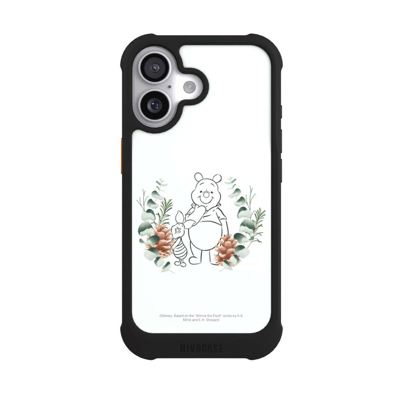 iPhone 17 NIVOmax Green Love Pooh and Piglet