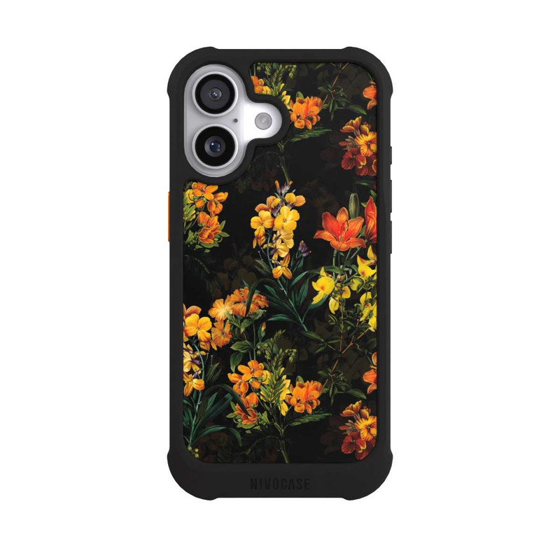 iPhone 17 NIVOmax Fleurs Colorées Jaune