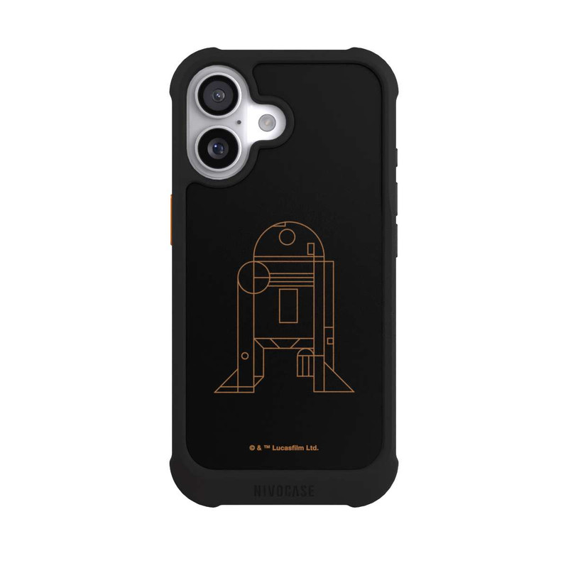 iPhone 17 NIVOmax R2D2 Dessin au trait