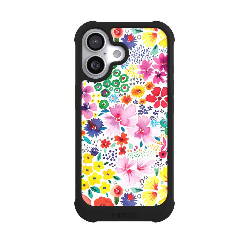 iPhone 17 NIVOmax Kunstvolle kleine Frühlingsblumen