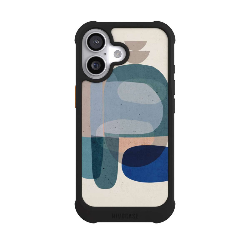 iPhone 17 NIVOmax Pierres n° 3 Bleu