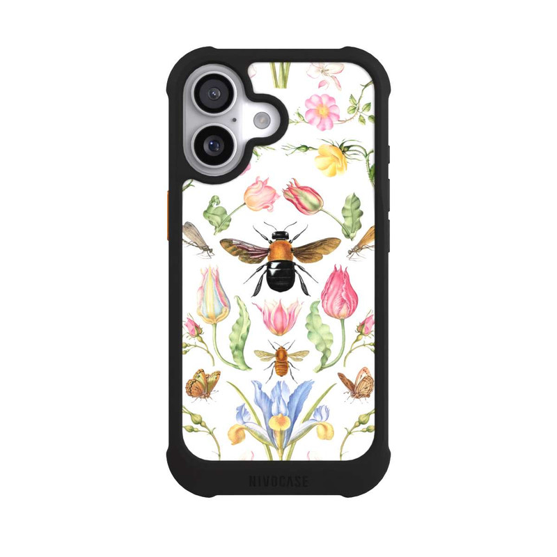 iPhone 17 NIVOmax Wildflowers and Bee White