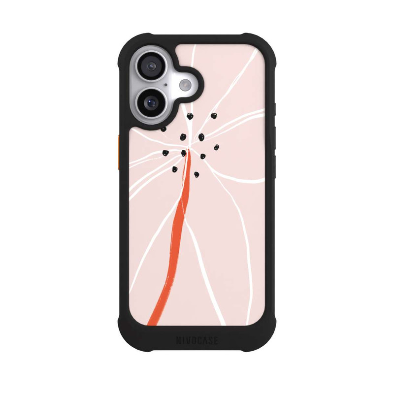 iPhone 17 NIVOmax Abstrakte Blume Nr. 1