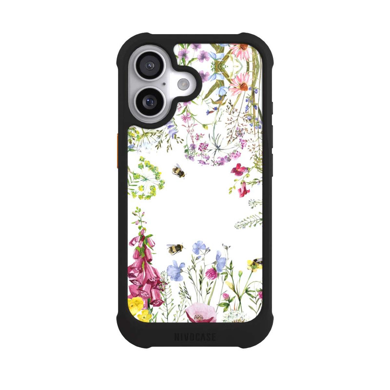 iPhone 17 NIVOmax Sommerwiese Wildblumen Rahmen