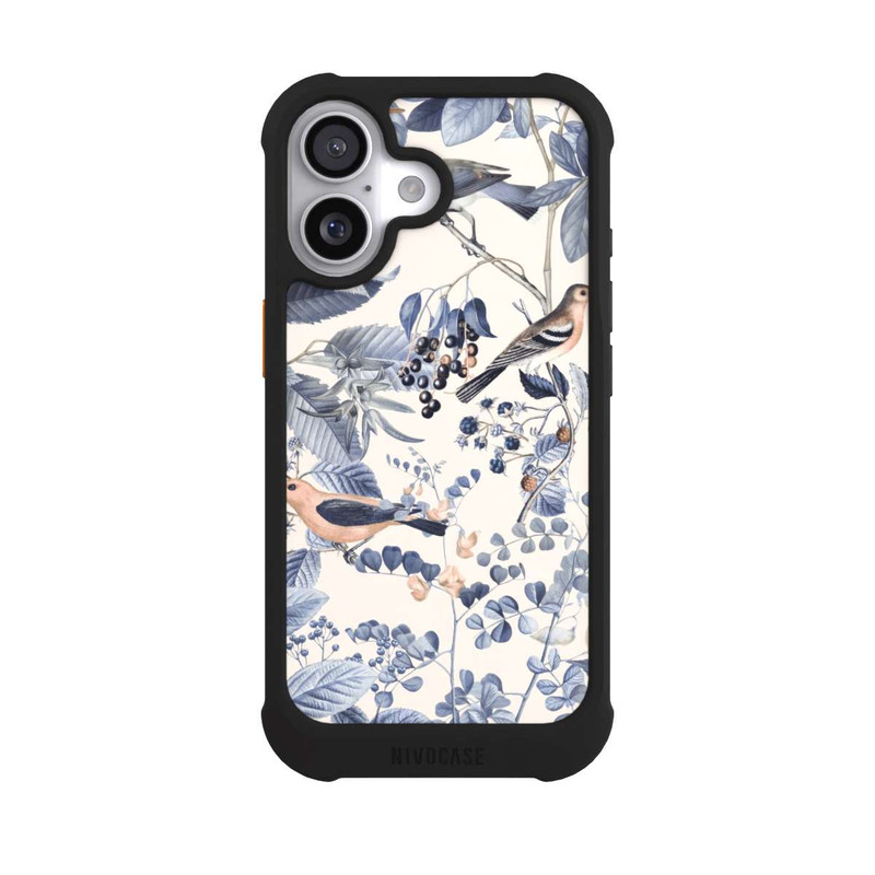 iPhone 17 NIVOmax Birds And Berries Beige