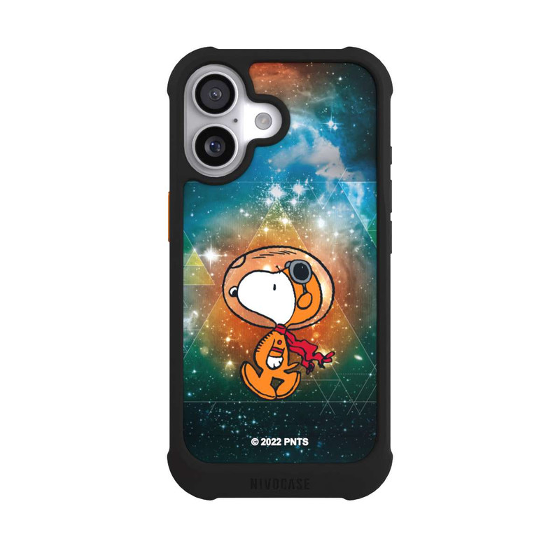iPhone 17 NIVOmax Snoopy Weltraumreisender Grün
