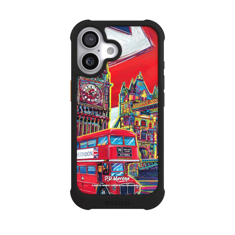 iPhone 17 NIVOmax London City Art par P.D. Moreno
