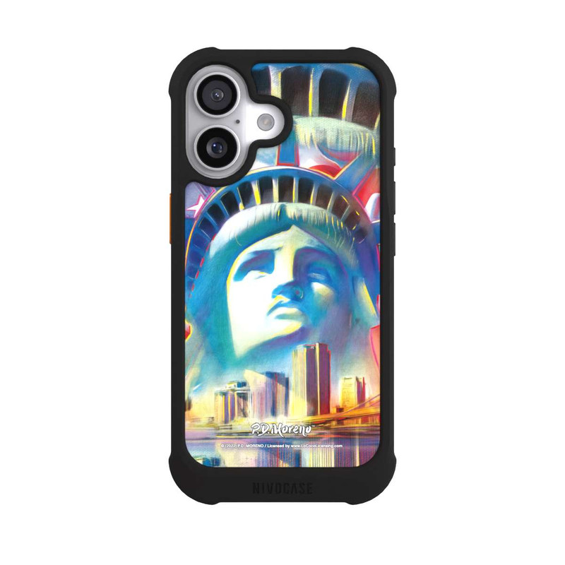 iPhone 17 NIVOmax New York Liberty Art By P.D. Moreno