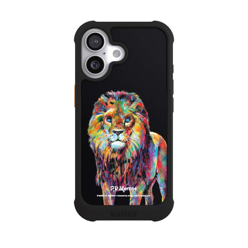 iPhone 17 NIVOmax Löwe Bunte Kunst von P.D. Moreno