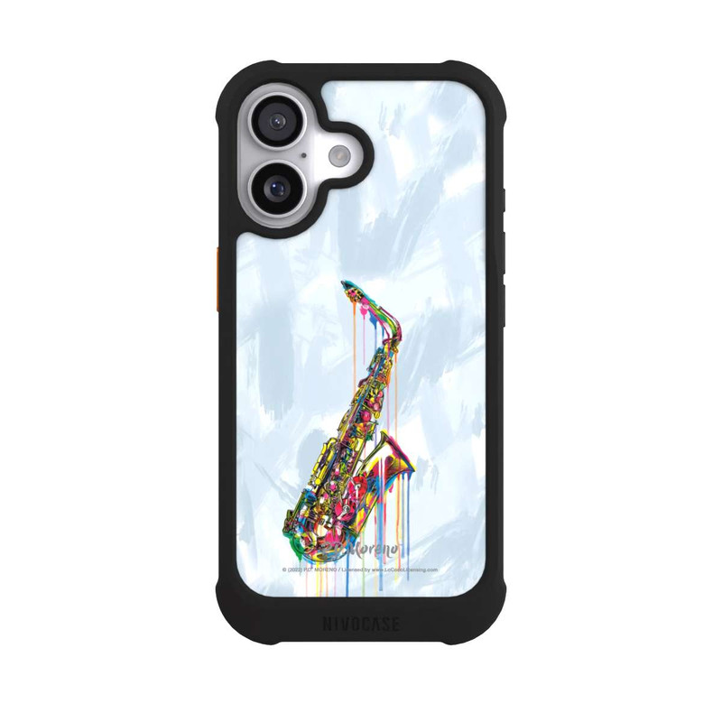 iPhone 17 NIVOmax Saxophone Art By P.D. Moreno