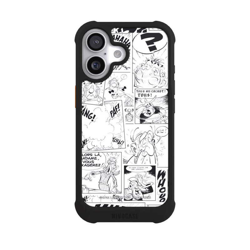 iPhone 17 NIVOmax BD Astérix Blanc & Noir