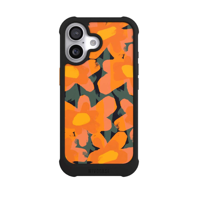 iPhone 17 NIVOmax Flower meadow orange