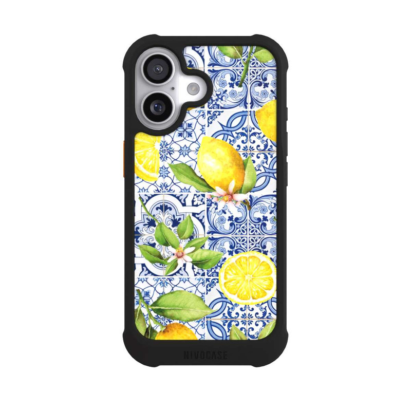 iPhone 17 NIVOmax Greek lemon pattern