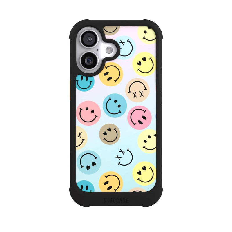 iPhone 17 NIVOmax Emotes le Rose & Bleu