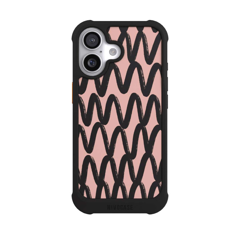 iPhone 17 NIVOmax Black Zig Zag 