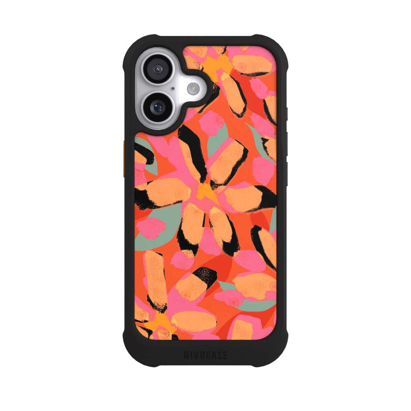 iPhone 17 NIVOmax Orange Blossoms Pattern