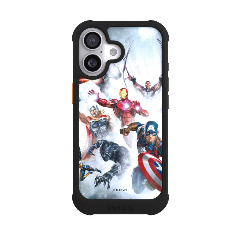 iPhone 17 NIVOmax Les Avengers vous sautent dessus